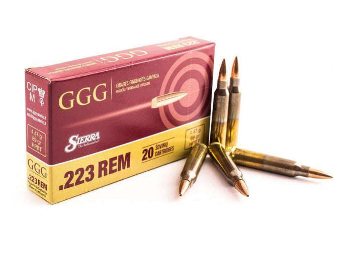 .223 Rem 77gr HPBT Sierra MatchKing GGG - Waffen Paar KG