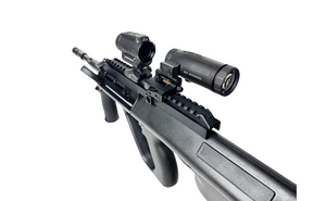 Steyr Arms AUG A3 flat top inkl. dem brandneuem Holosun ARO + HM3X Magnifier