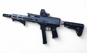 PCC Set! Grand Power Stribog SR9A3 G Gen 2 10“ Wolf Grey mit Holosun HS510C+ AFG Mlok