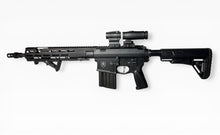 Laden Sie das Bild in den Galerie-Viewer, Battle Rifle Set!! Grand Power GP R308 14.5'' short-stroke piston Kal. .308 Win. mit Holosun ARO + HM3X Magnifier + Magpul AFG