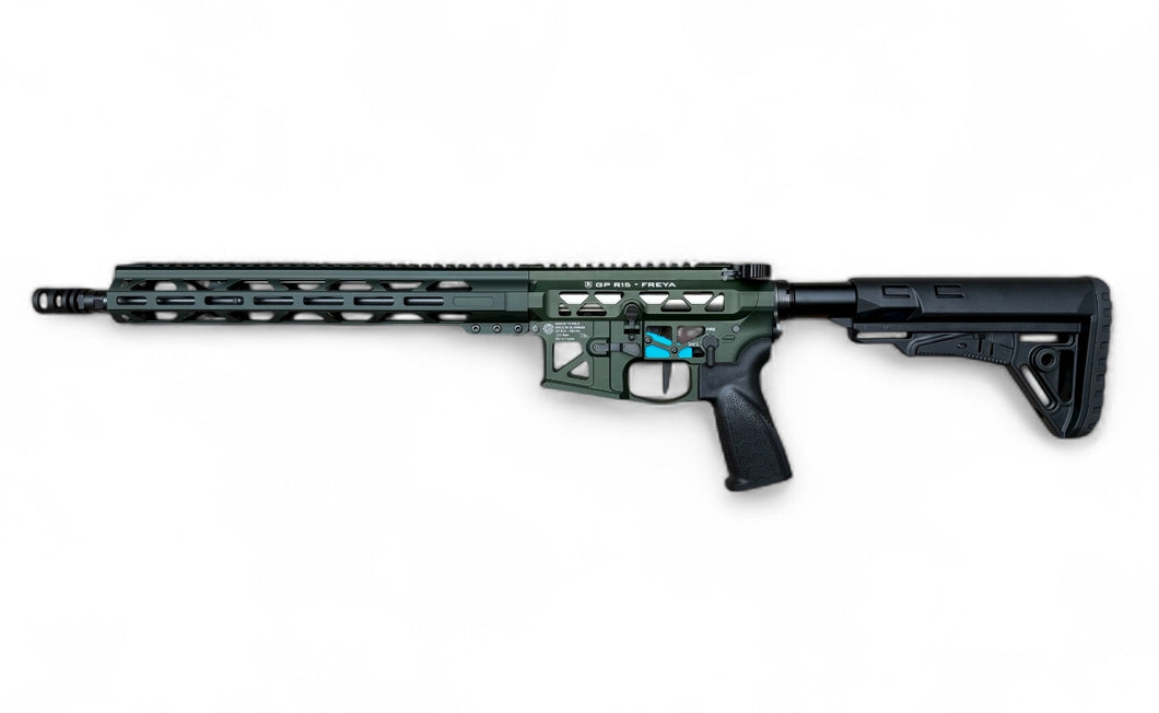 Grand Power GP R15 Freya Skeleton 14,5'' OD Green Kal. .223 Rem/5,56 Nato