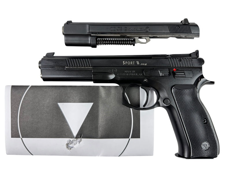 Oschatz CZ 75 Sport 2 6'' Optics Ready SAO Kal. 9mm Luger im Set CZ 75 B Wechselsystem