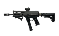 Setangebot! Grand Power Stribog SP9A3 G 8'' Wolf Grey mit Holosun ARO + Foregrip