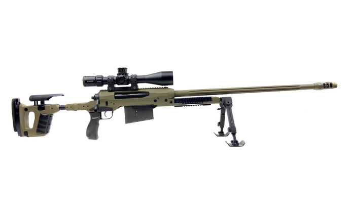 Fast neue Voere X4 FDE .338 Lapua Magnum mit Kahles K525i - MSR2/Ki
