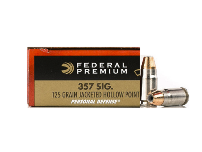 Federal .357 Sig JHP 8,1g/125grs. 50 Stk. - Waffen Paar KG