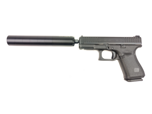 Glock 44 FS mit Gewindelauf .22 lr mit A-Tec CMM-6 SD - Waffen Paar KG
