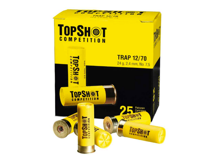 AKTION!! TopShot 12/70 2,4mm 24gr Trap 25 Stk.