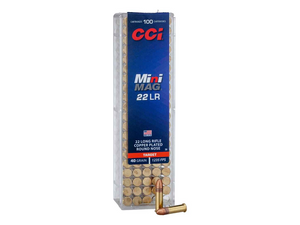 CCI .22 lfB. Mini Mag. 40gr. 100 Stk. - Waffen Paar KG