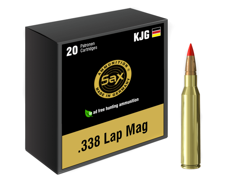 SAX .338 Lapua Magnum 230gr  /14,9g 20 Stk.